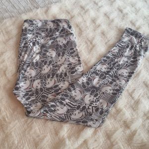 LulaRoe Mickey Leggings